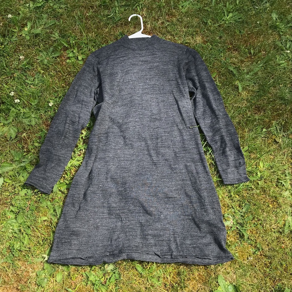 H&M Grey Basic Sweater Dress